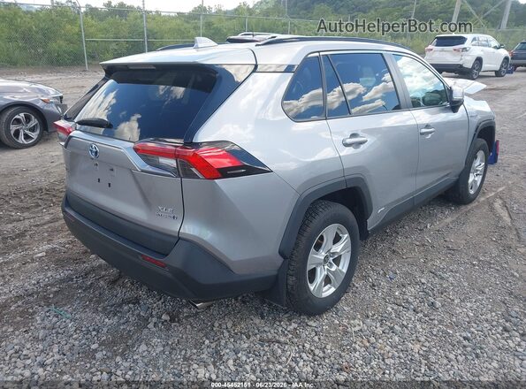2T3RWRFV5MW108807 2021 TOYOTA RAV4 HYBRID Silver Հետևի աջ