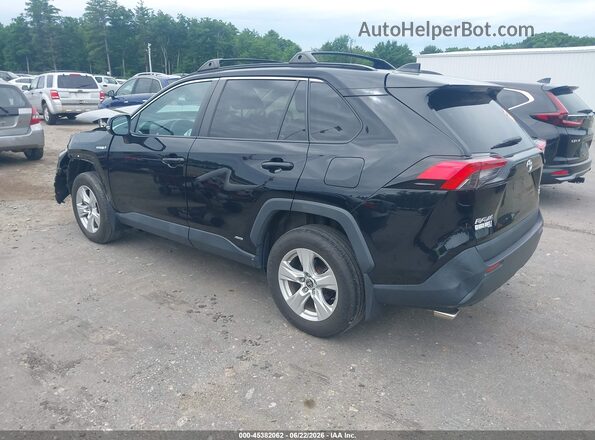 2T3RWRFV5MW121167 2021 TOYOTA RAV4 HYBRID Black Հետևի ձախ