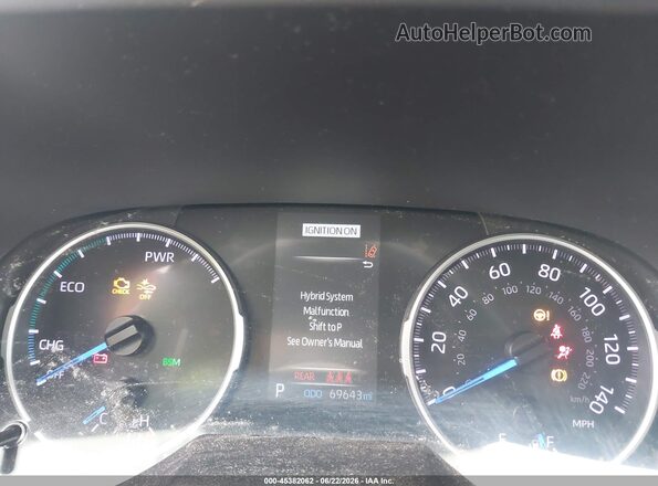 2T3RWRFV5MW121167 2021 TOYOTA RAV4 HYBRID Black Հետևի նստատեղերի տեսք