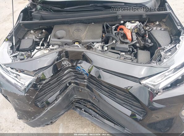 2T3RWRFV5MW121167 2021 TOYOTA RAV4 HYBRID Black Հետևի տեսք