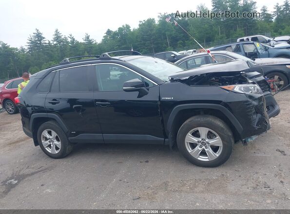 2T3RWRFV5MW121167 2021 TOYOTA RAV4 HYBRID Black Սալոնի հետևի տեսք