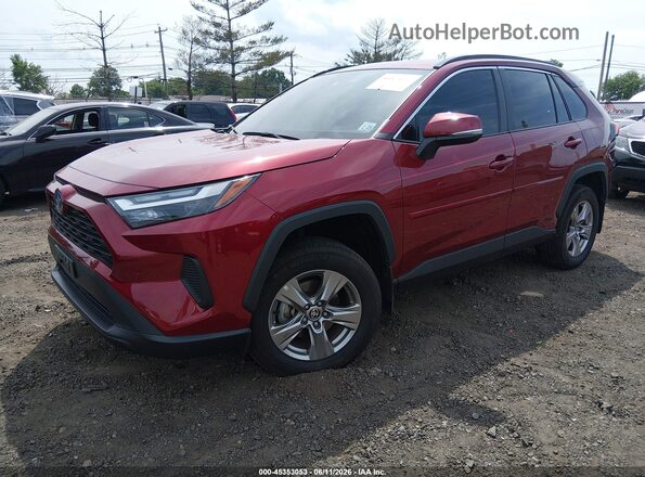 2T3RWRFV5RW206923 2024 TOYOTA RAV4 HYBRID Red Front left