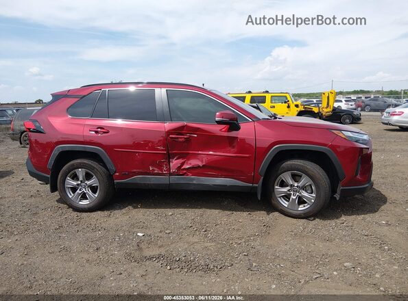 2T3RWRFV5RW206923 2024 TOYOTA RAV4 HYBRID Red Rear interior view