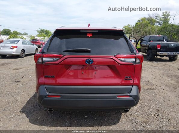 2T3RWRFV5RW206923 2024 TOYOTA RAV4 HYBRID Red 