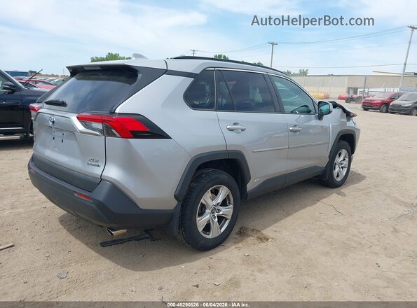 2T3RWRFV6KW012908 2019 TOYOTA RAV4 HYBRID Silver Rear right