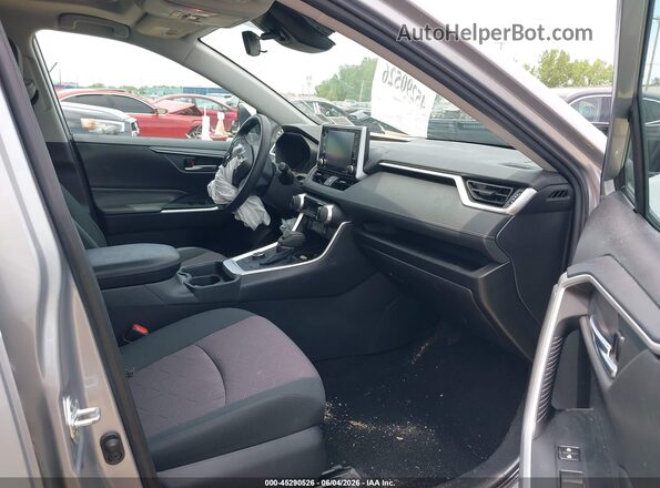 2T3RWRFV6KW012908 2019 TOYOTA RAV4 HYBRID Silver Front interior view