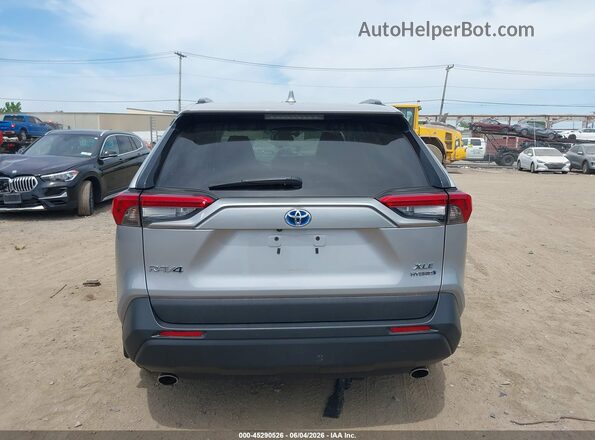 2T3RWRFV6KW012908 2019 TOYOTA RAV4 HYBRID Silver 