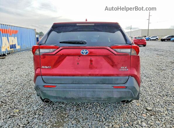 2T3RWRFV6RW243463 2024 TOYOTA RAV4 Red Вид ззаду