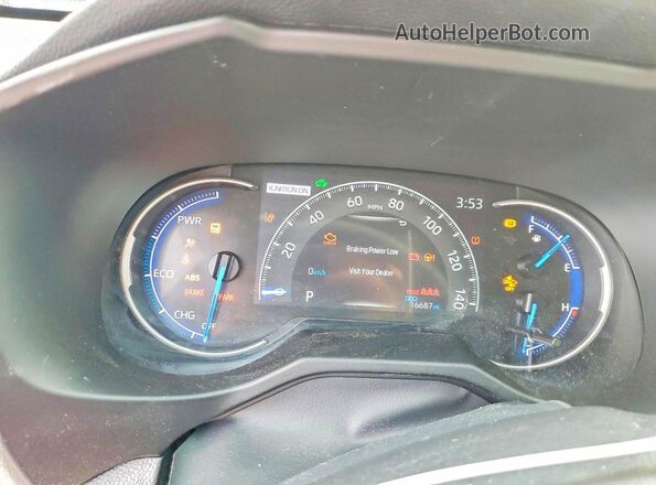 2T3RWRFV6RW243463 2024 TOYOTA RAV4 Red Вид щитка приладів