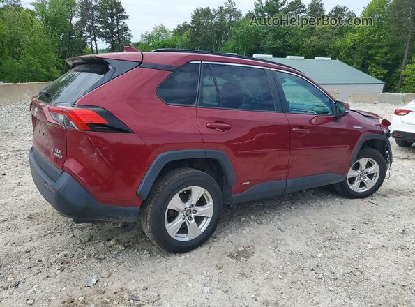 2T3RWRFV8LW056961 2020 TOYOTA RAV4 Burgundy Rear right