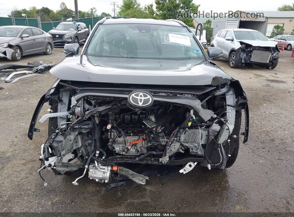 2T3RWRFV8SW270878 2025 TOYOTA RAV4 HYBRID Gray წინა ხედი