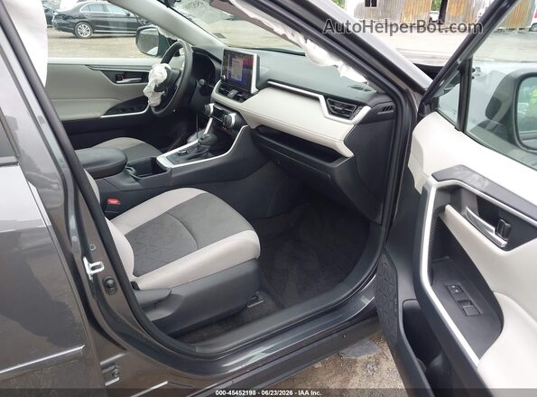 2T3RWRFV8SW270878 2025 TOYOTA RAV4 HYBRID Gray წინა სალონის ხედი