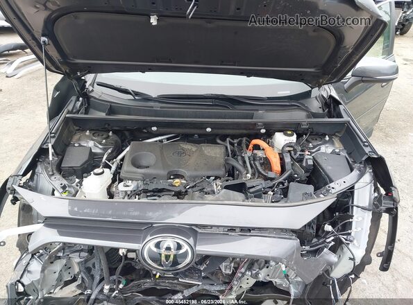 2T3RWRFV8SW270878 2025 TOYOTA RAV4 HYBRID Gray უკანა ხედი