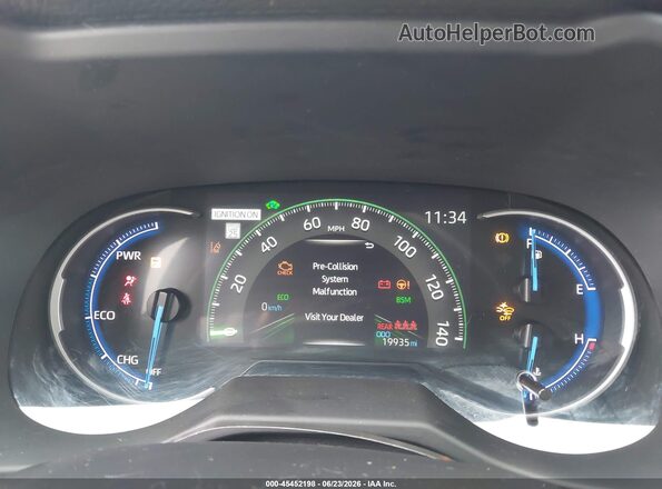 2T3RWRFV8SW270878 2025 TOYOTA RAV4 HYBRID Gray უკანა სავარძლების ხედი