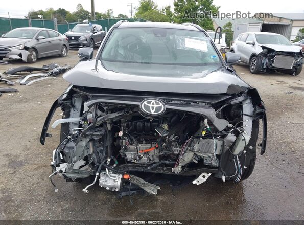 2T3RWRFV8SW270878 2025 TOYOTA RAV4 HYBRID Gray უკანა სალონის ხედი