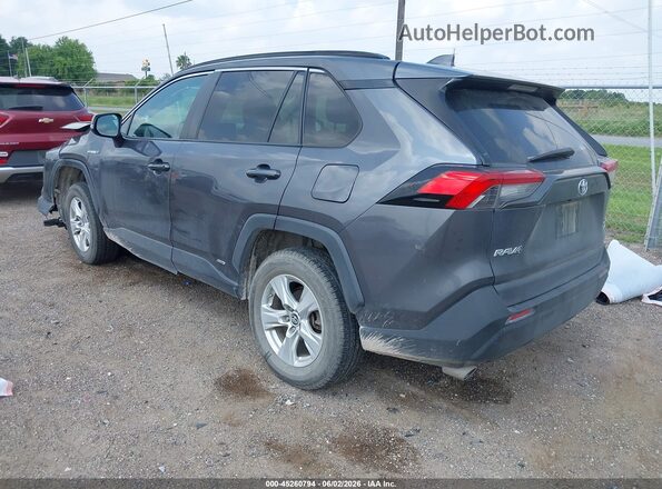 2T3RWRFV9KW027466 2019 TOYOTA RAV4 HYBRID Gray Trasero izquierdo
