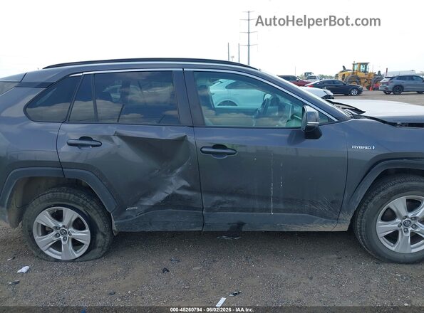2T3RWRFV9KW027466 2019 TOYOTA RAV4 HYBRID Gray Vista interior trasera