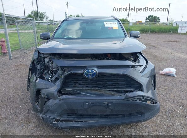 2T3RWRFV9KW027466 2019 TOYOTA RAV4 HYBRID Gray Vista del cuadro de instrumentos