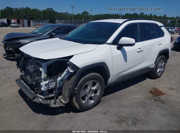 2T3RWRFV9NW132092 2022 TOYOTA RAV4 HYBRID White Front left
