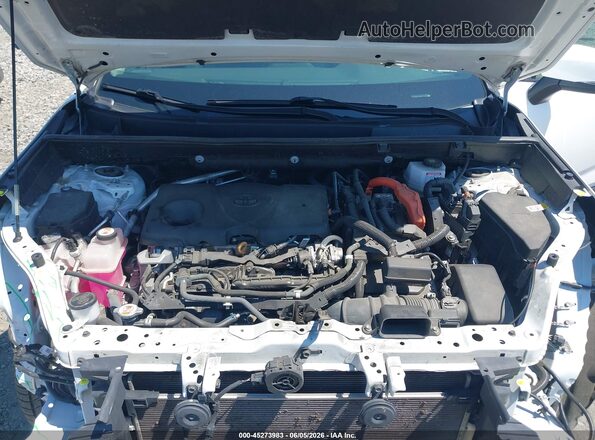 2T3RWRFV9NW132092 2022 TOYOTA RAV4 HYBRID White Rear view