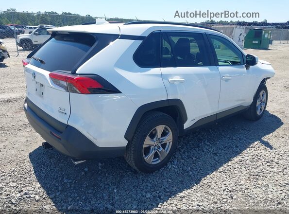 2T3RWRFV9NW132092 2022 TOYOTA RAV4 HYBRID White Rear right