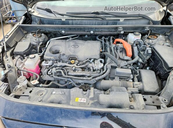 2T3RWRFV9PW158954 2023 TOYOTA RAV4 Black Vista del compartimento del motor