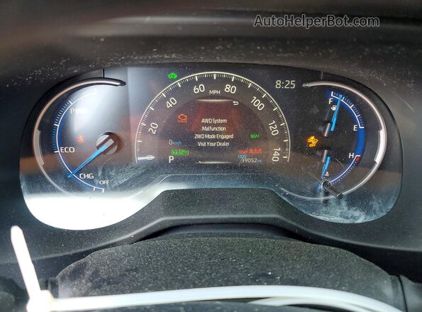 2T3RWRFV9RW202292 2024 TOYOTA RAV4 Silver Սարքավորումների վահանակի տեսք