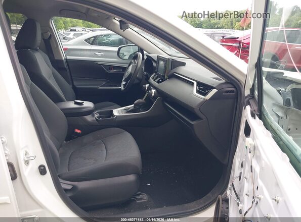 2T3RWRFVXLW078914 2020 TOYOTA RAV4 HYBRID White Widok wnętrza z przodu