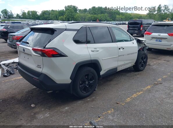 2T3RWRFVXLW078914 2020 TOYOTA RAV4 HYBRID White Tył prawy