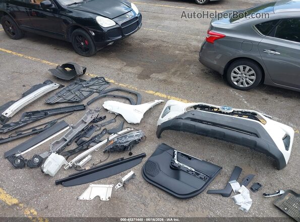 2T3RWRFVXLW078914 2020 TOYOTA RAV4 HYBRID White Widok zestawu wskaźników