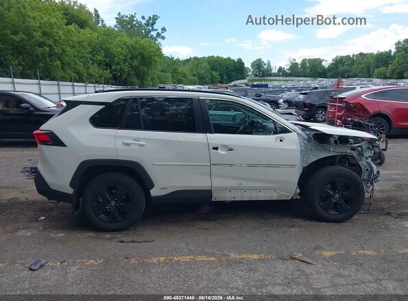2T3RWRFVXLW078914 2020 TOYOTA RAV4 HYBRID White Widok wnętrza 360 stopni