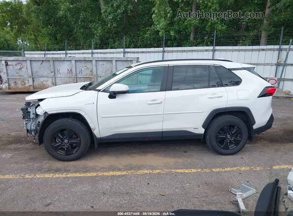 2T3RWRFVXLW078914 2020 TOYOTA RAV4 HYBRID White 