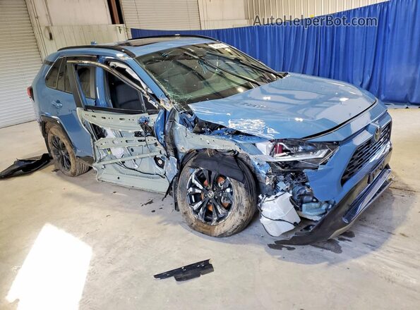 2T3T6RFV3SW085496 2025 TOYOTA RAV4 Синий Передняя правая четверть
