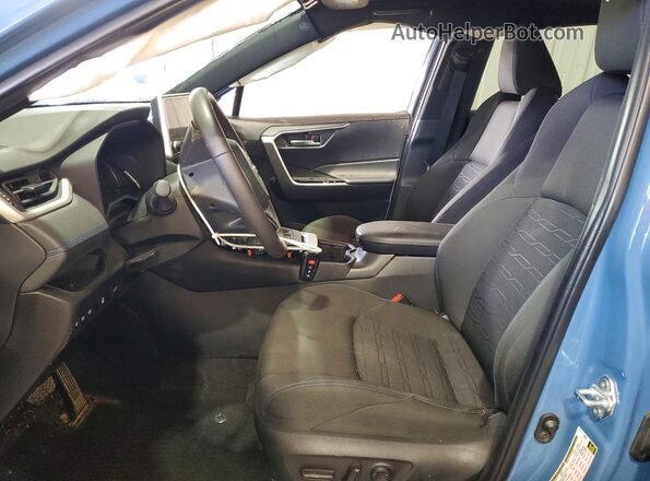 2T3T6RFV3SW085496 2025 TOYOTA RAV4 Синий Вид салона спереди