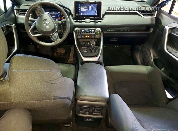 2T3T6RFV3SW085496 2025 TOYOTA RAV4 Синий Вид панели приборов