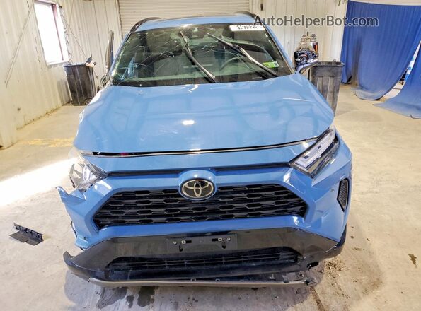 2T3T6RFV3SW085496 2025 TOYOTA RAV4 Синий Вид спереди
