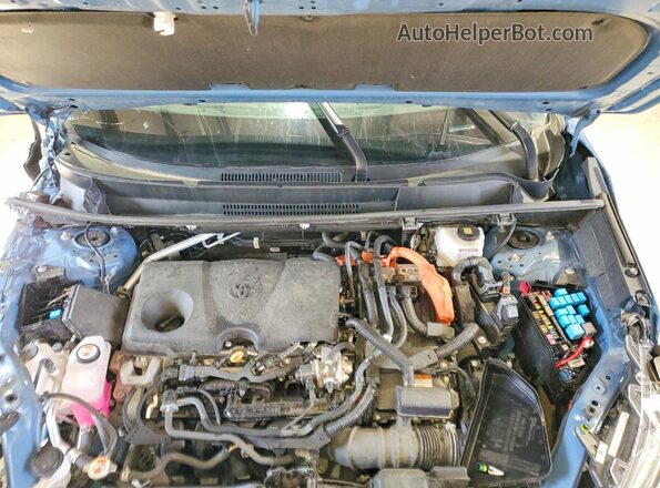 2T3T6RFV3SW085496 2025 TOYOTA RAV4 Синий Вид подкапотного пространства