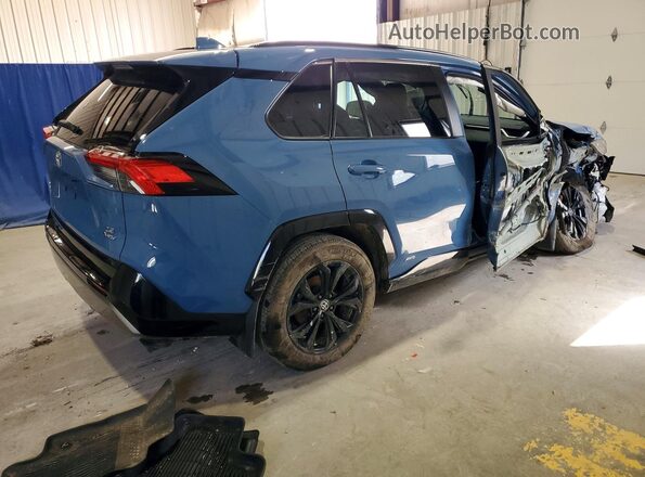 2T3T6RFV3SW085496 2025 TOYOTA RAV4 Синий Задняя правая четверть