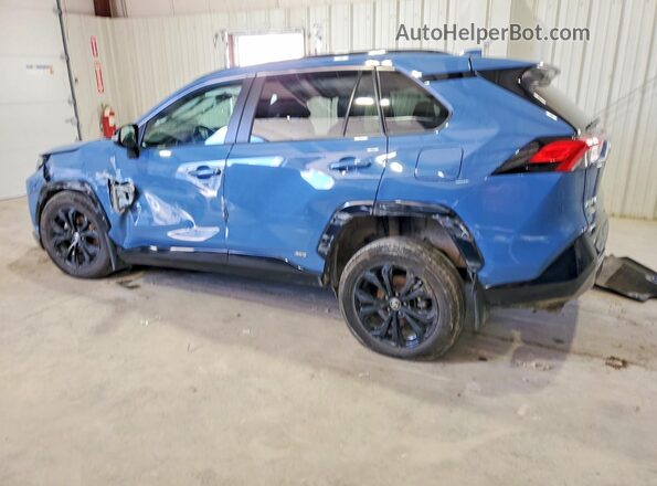 2T3T6RFV3SW085496 2025 TOYOTA RAV4 Синий Задняя левая четверть