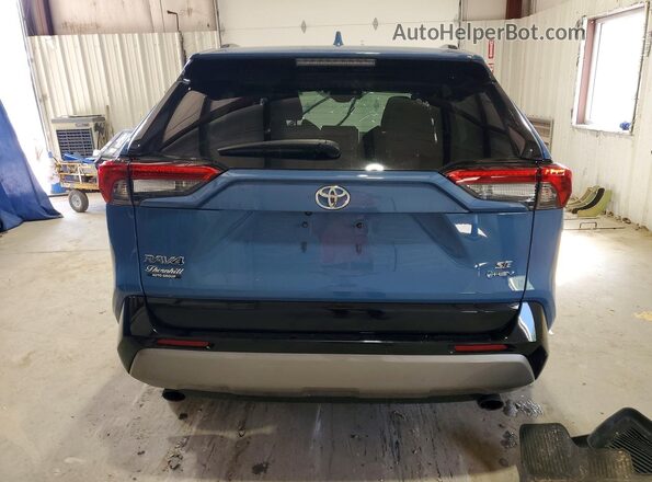 2T3T6RFV3SW085496 2025 TOYOTA RAV4 Синий Вид сзади