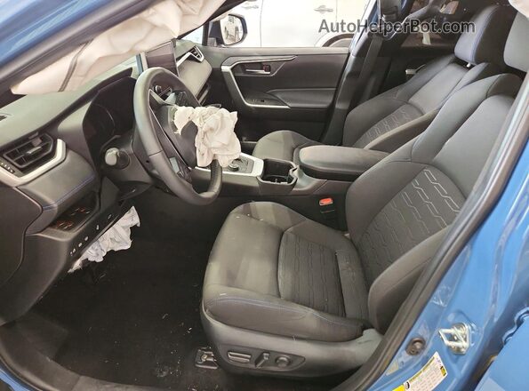 2T3T6RFV6RW068640 2024 TOYOTA RAV4 Blue Front interior view