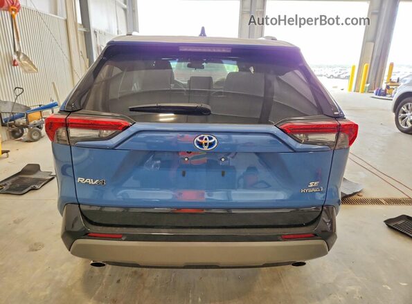 2T3T6RFV6RW068640 2024 TOYOTA RAV4 Blue Rear view