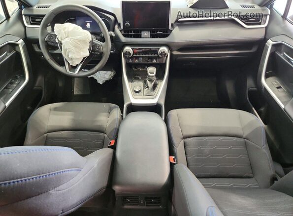 2T3T6RFV6RW068640 2024 TOYOTA RAV4 Blue Dashboard view