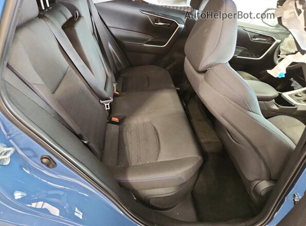 2T3T6RFV6RW068640 2024 TOYOTA RAV4 Blue Rear interior view