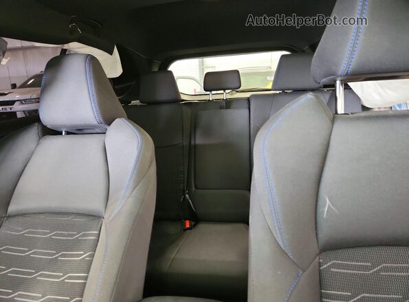 2T3T6RFV6RW068640 2024 TOYOTA RAV4 Blue Rear seats view