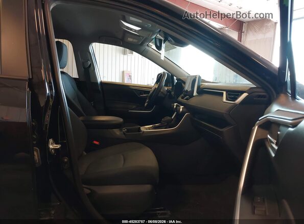 2T3UWRFV2PW165710 2023 TOYOTA RAV4 HYBRID Black Widok wnętrza z przodu