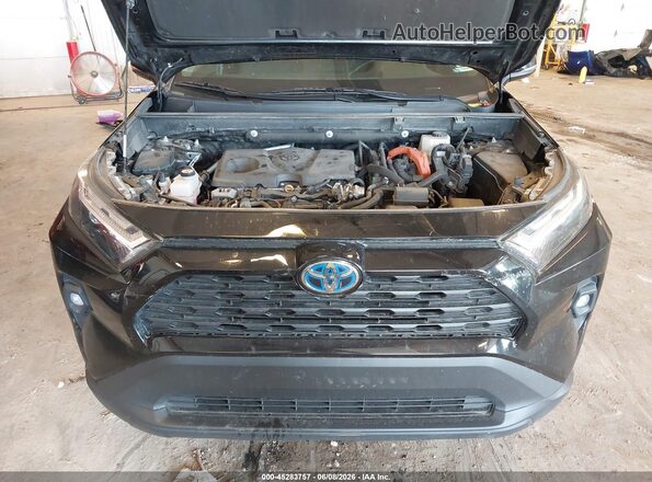 2T3UWRFV2PW165710 2023 TOYOTA RAV4 HYBRID Black Widok z tyłu