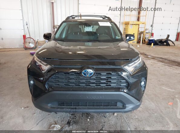 2T3UWRFV2PW165710 2023 TOYOTA RAV4 HYBRID Black Widok zestawu wskaźników