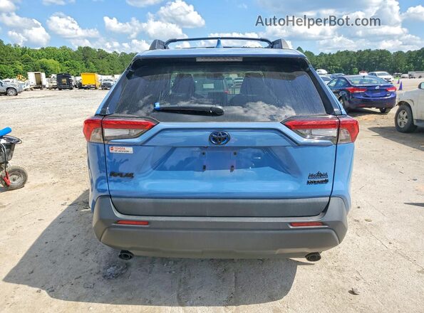 2T3UWRFV5PW185904 2023 TOYOTA RAV4 Blue Rear view