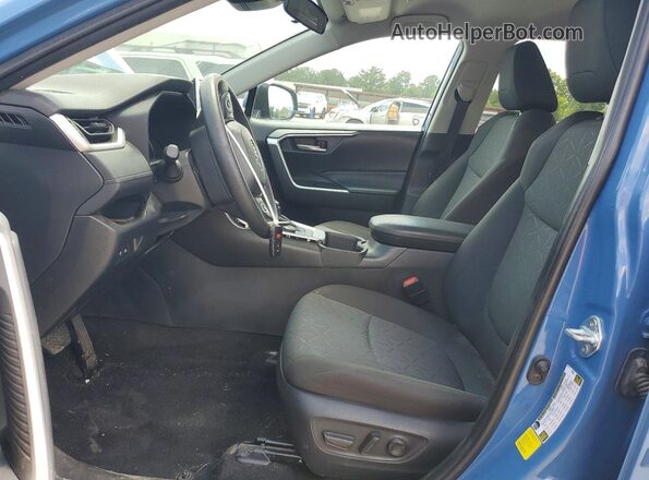 2T3UWRFV5PW185904 2023 TOYOTA RAV4 Blue Front interior view